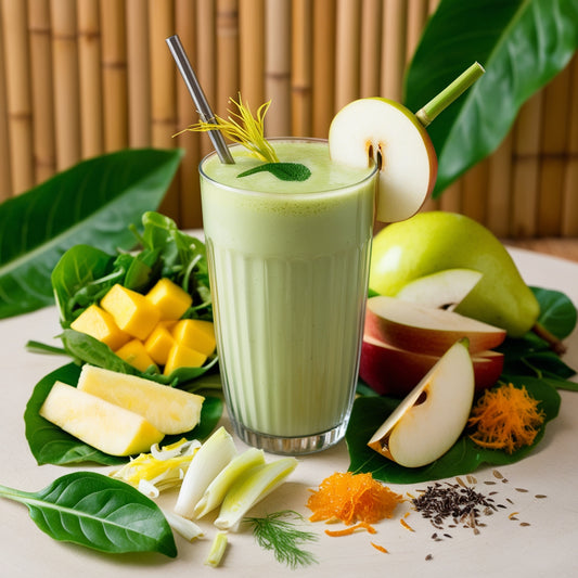 Rezept für Aromatic Bowl Smoothie - aromatisch - roh vegan - Vata Pitta